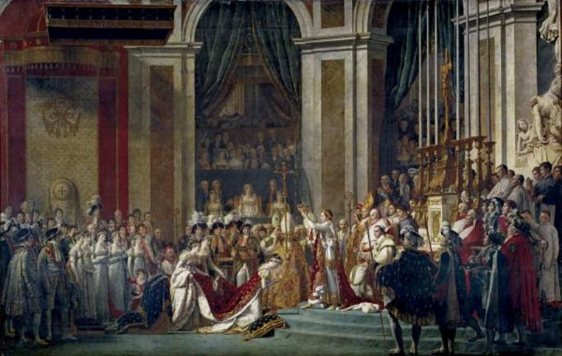 Napoléon Sacre Louvre : Symbolisme du pouvoir impérial et grandeur française